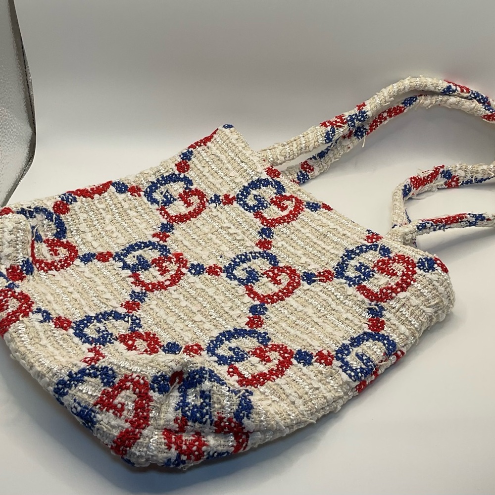 Gucci Tweed Tote - Picture 2 of 4